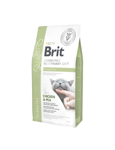 Brit Veterinary Diet Grain Free Cat Diabetes 2 Kg | Zoopluto
