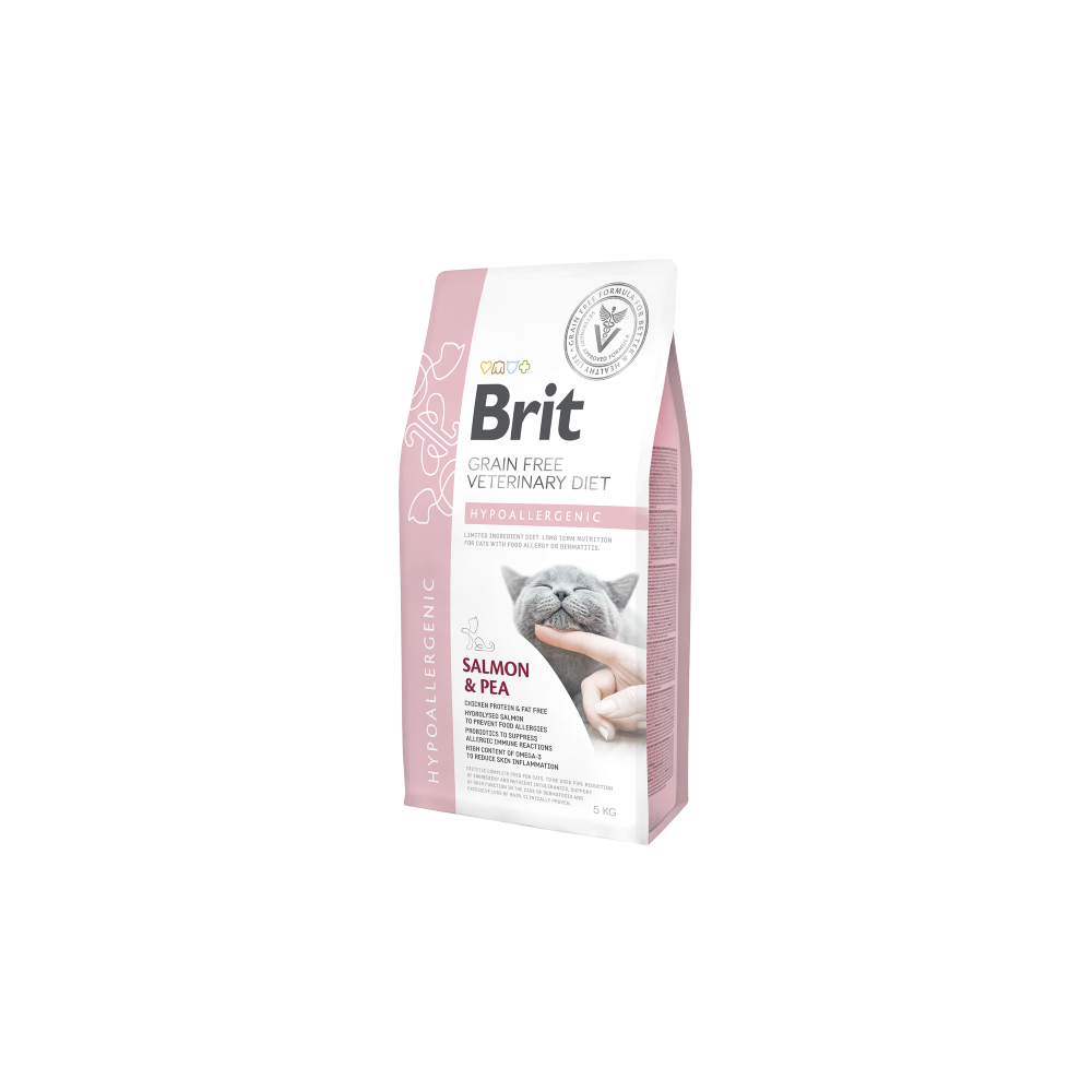 Brit Veterinary Diet Grain Free Cat Hypoallergenic 2 Kg | Zoopluto