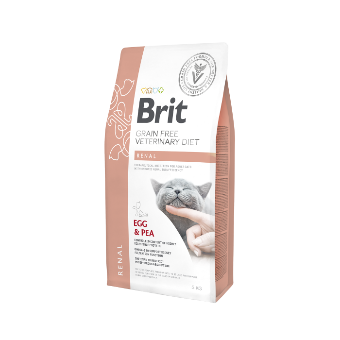 Brit Veterinary Diet Grain Free Cat Renal 2 Kg | Zoopluto
