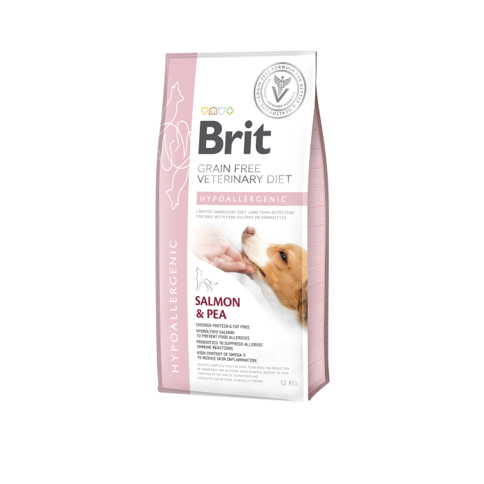 Brit Hypoallergenic Dog 2 Kg – Crocchette Monoproteiche Grain Free per Allergie e Intolleranze