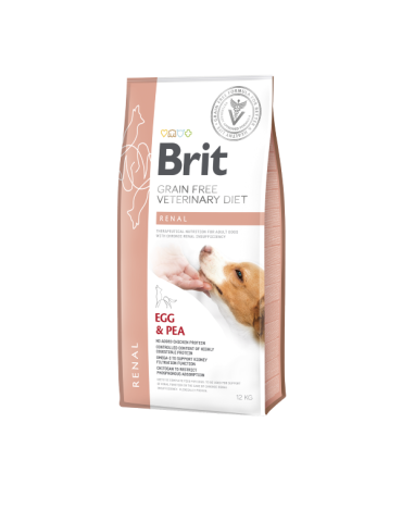 Brit Renal Dog 12 Kg – Crocchette Grain Free a Basso Fosforo per Funzione Renale