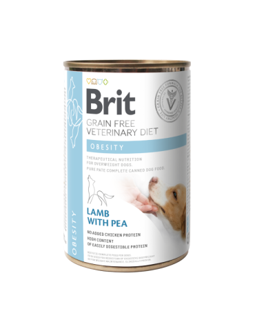 Brit OBESITY Dog Umido 400 g – Alimento grain free per cani obesi