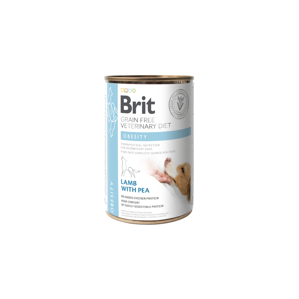 Brit OBESITY Dog Umido 400 g – Alimento grain free per cani obesi