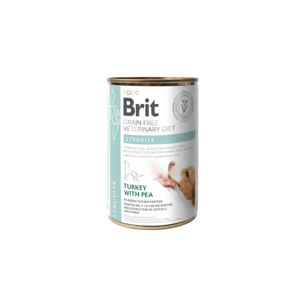 Brit STRUVITE Dog Umido 400 g – Calcoli urinari cane | Dieta veterinaria grain free
