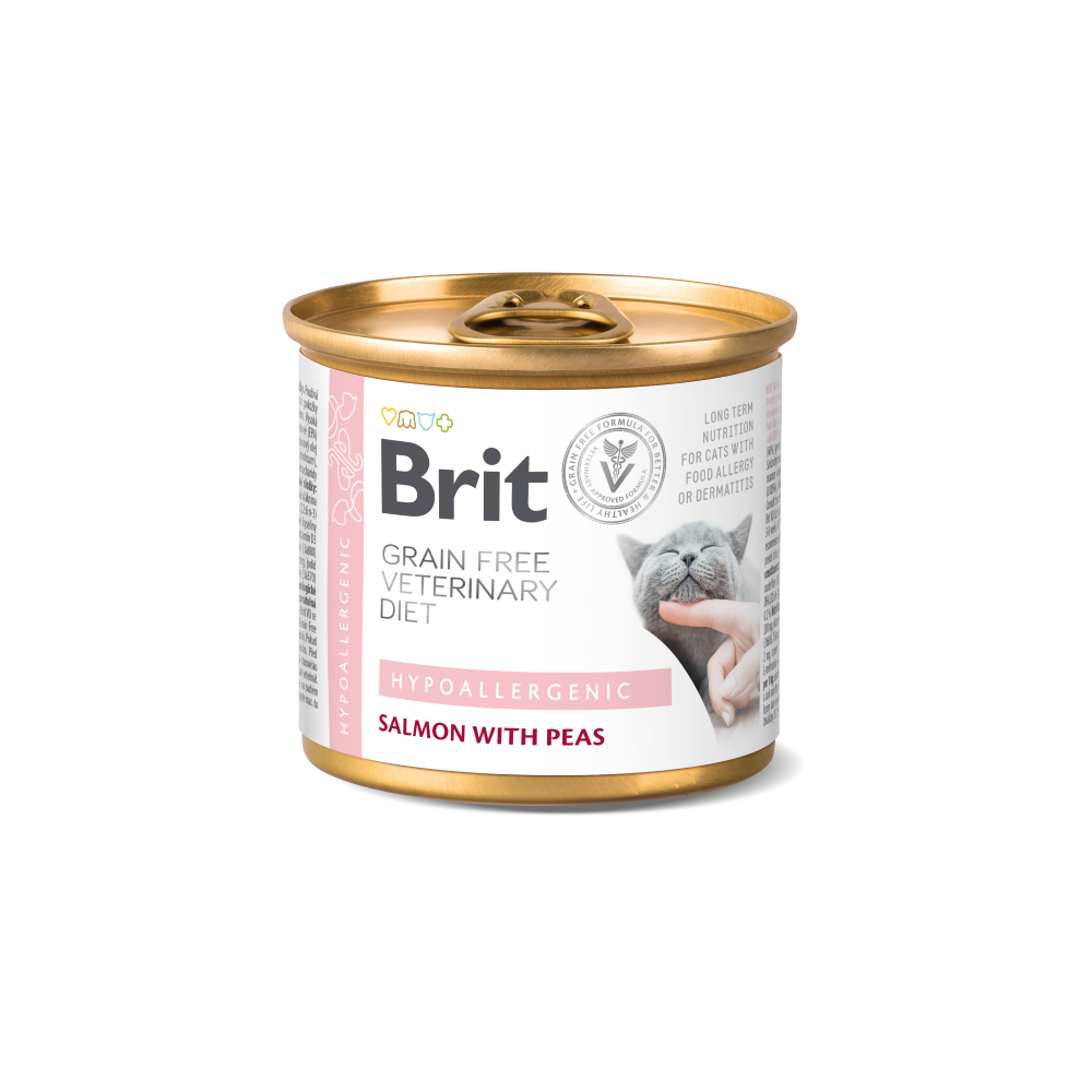 Brit Veterinary Diet Grain Free Cat Hypoallergenic 200 Gr. | Zoopluto