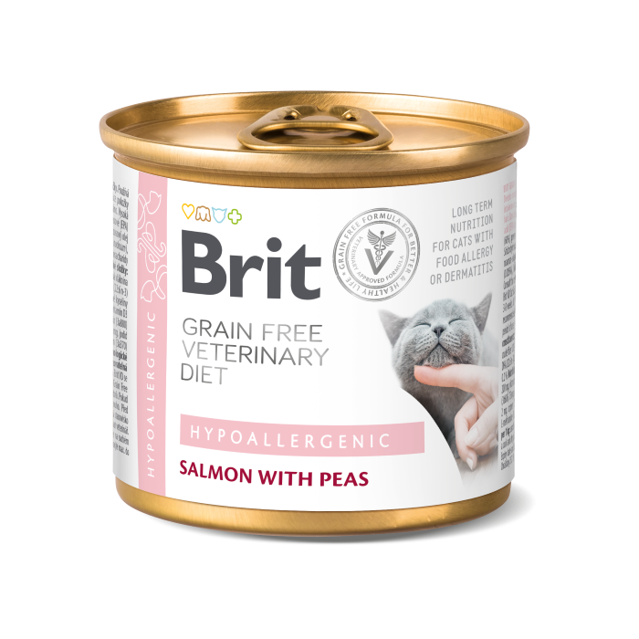 Brit Veterinary Diet Grain Free Cat Hypoallergenic 200 Gr. | Zoopluto