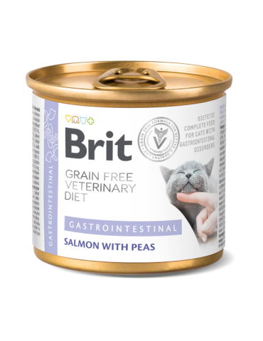 Brit Veterinary Diet Grain Free Cat Gastrointestinal 200 | Zoopluto