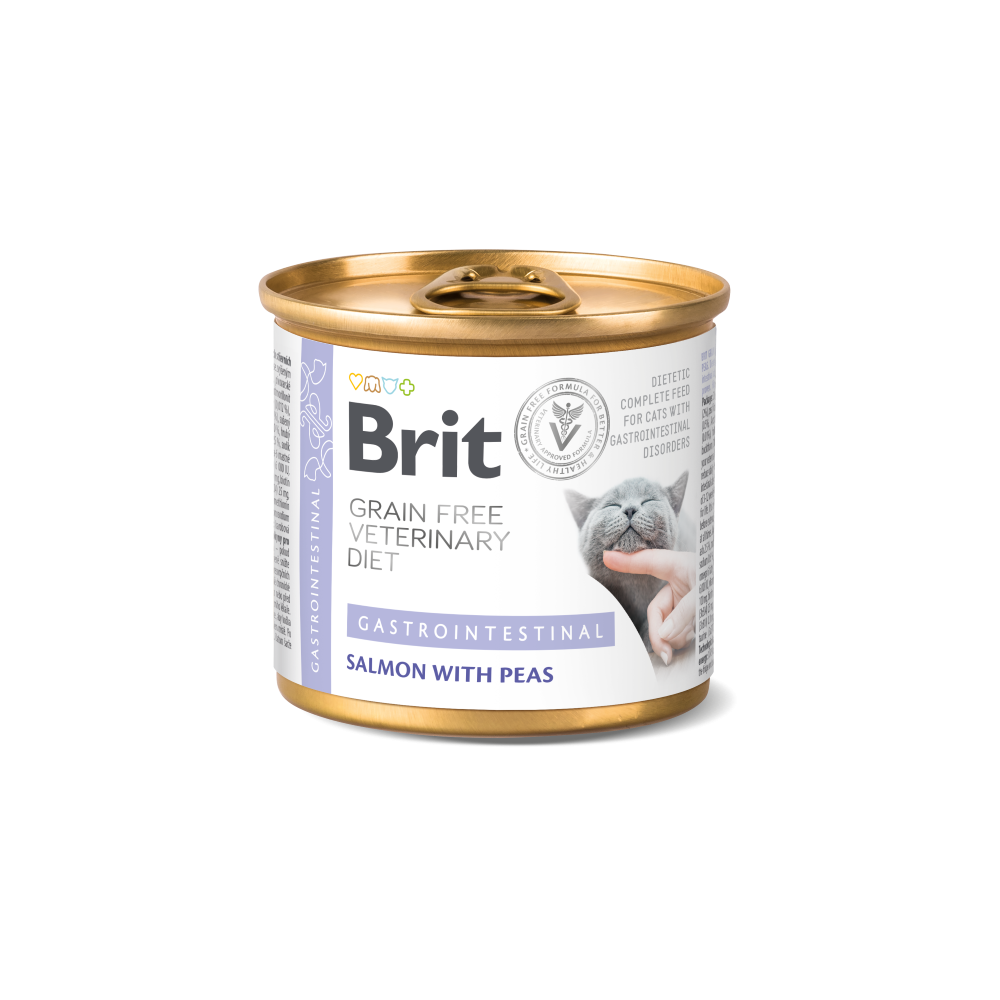 Brit Veterinary Diet Grain Free Cat Gastrointestinal 200 | Zoopluto