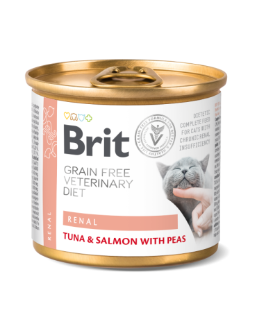 Brit Veterinary Diet Grain Free Cat Renal 200 Gr. | Zoopluto