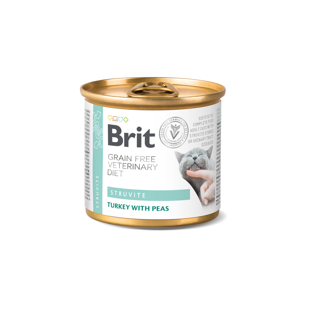 Brit Veterinary Diet Grain Free Cat Struvite 200 Gr. | Zoopluto
