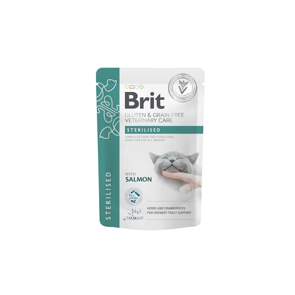 Brit Veterinary Diet Grain Free Cat Sterilizzatoilised 85 | Zoopluto
