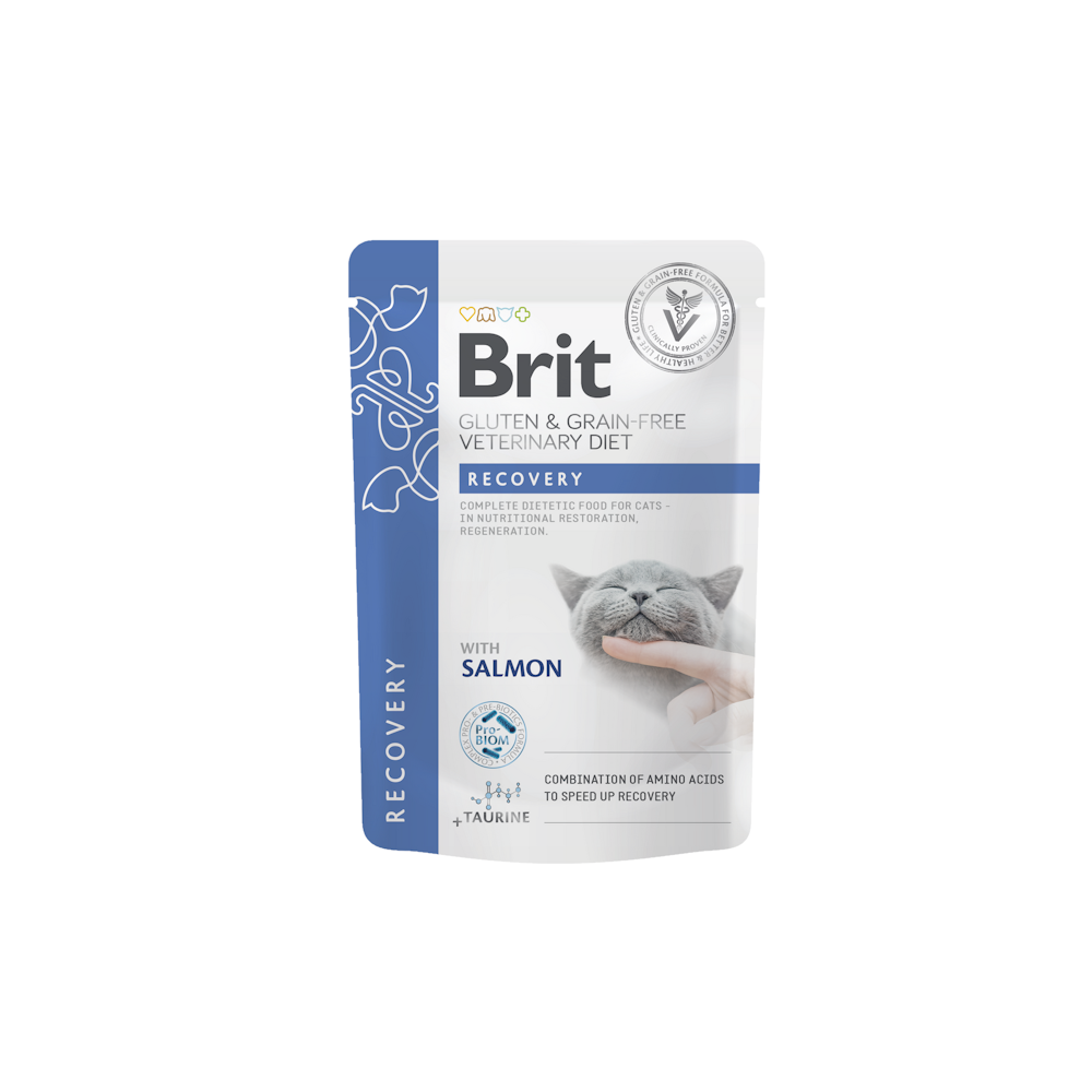 Brit Veterinary Diet Grain Free Cat Recovery 85 Gr. | Zoopluto