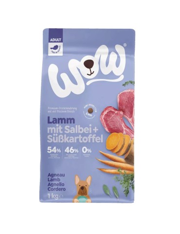 WOW Grain Free Minis Agnello 1 kg – Crocchette per Cani Piccoli