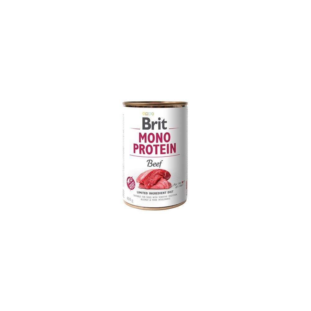 Brit Care Monoproteico Manzo 400g – Umido ipoallergenico per cani adulti
