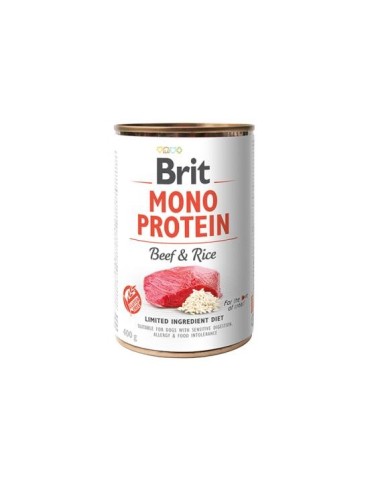 Brit Care Monoproteico Manzo e Riso Alimento Umido in | Zoopluto