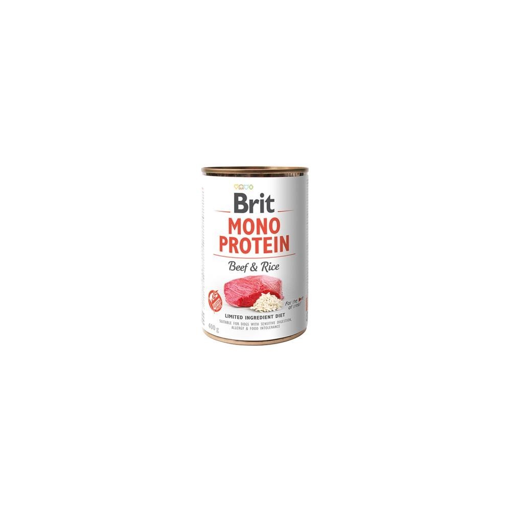 Brit Care Monoproteico Manzo e Riso Alimento Umido in | Zoopluto
