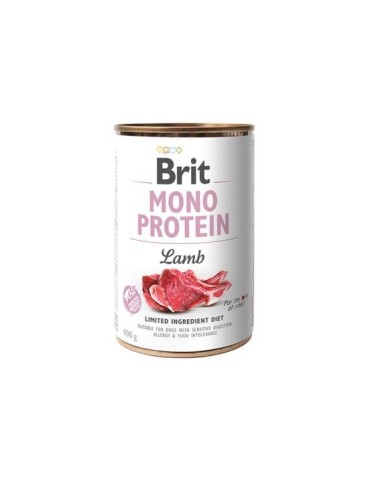 Brit Care Monoproteico Agnello 400g – Umido per cani con intolleranze
