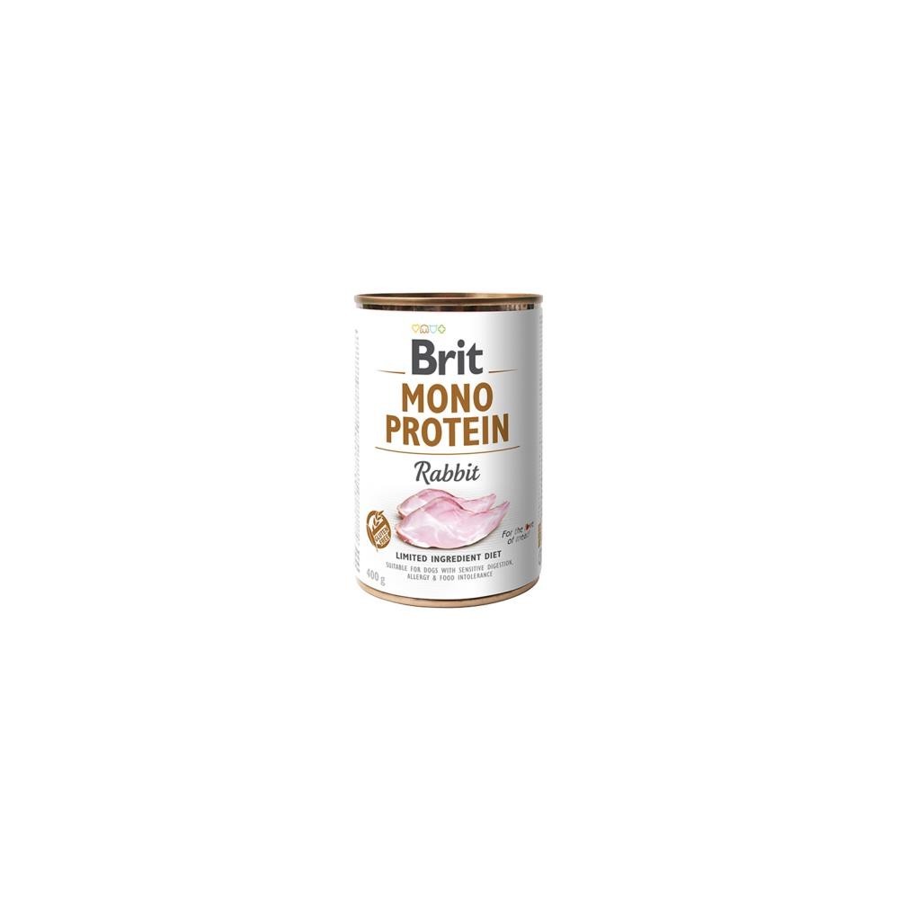 Brit Care Monoproteico Coniglio 400g - Umido naturale per cani sensibili