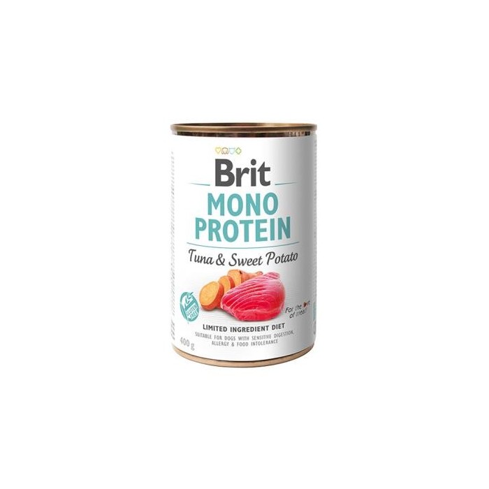 Brit Care Monoproteico Tonno e Patate 400g - Umido cane ipoallergenico