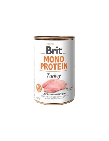 Brit Care Monoproteico Tacchino 400g - Umido cane ipoallergenico