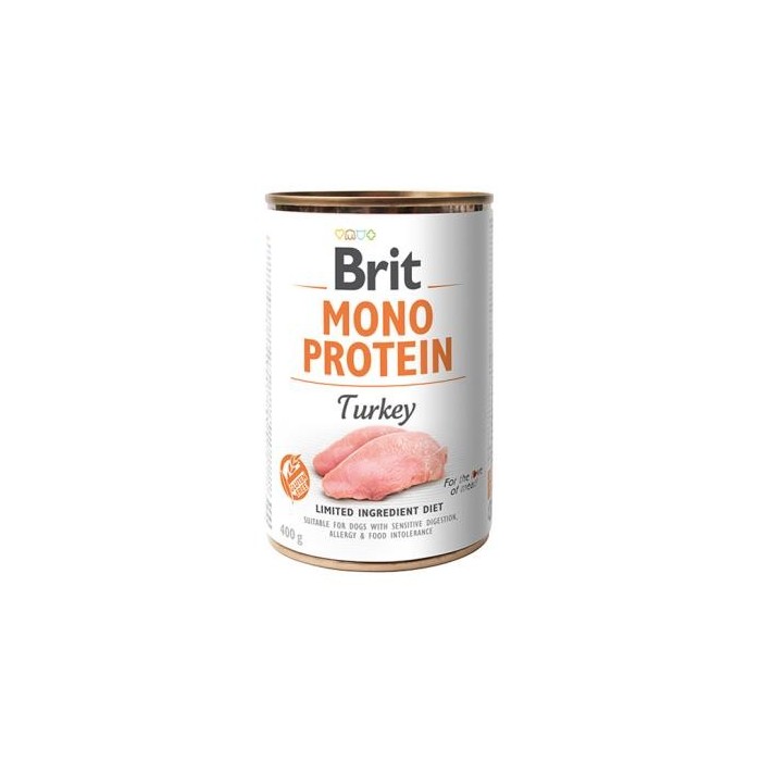 Brit Care Monoproteico Tacchino 400g - Umido cane ipoallergenico