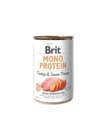 Brit Care Monoproteico Tacchino e Patate 400g - Umido cane ipoallergenico