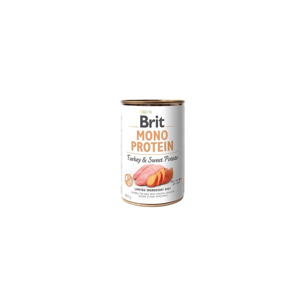 Brit Care Monoproteico Tacchino e Patate 400g - Umido cane ipoallergenico