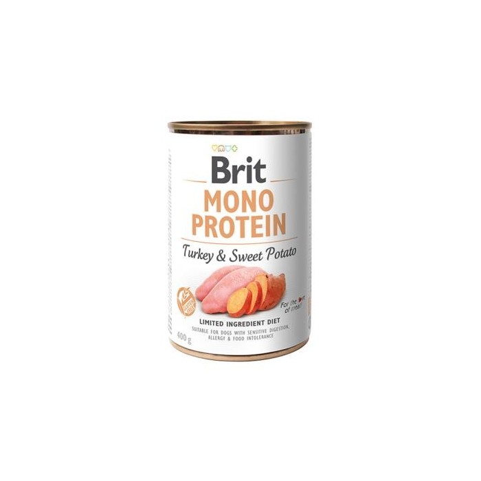 Brit Care Monoproteico Tacchino e Patate 400g - Umido cane ipoallergenico