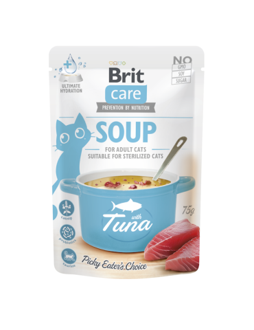 Brit Care Cat Soup Tonno Zuppa in Bustina per Gatti | Zoopluto