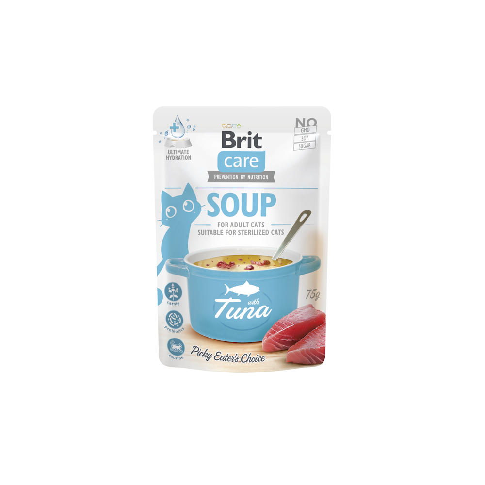 Brit Care Cat Soup Tonno Zuppa in Bustina per Gatti | Zoopluto