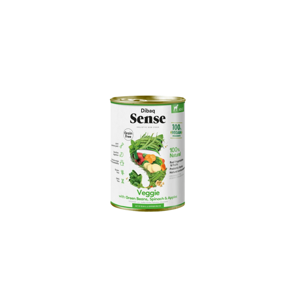 Dibaq Sense Wet Grain Free Veggie 380g – Umido Vegetariano Naturale per Cani
