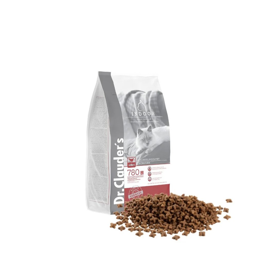 Dr.Clauder’s Super Premium Indoor 400 g | Cibo secco completo per gatti da appartamento