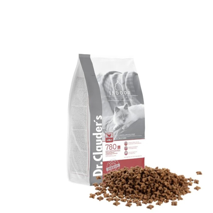 Dr.Clauder’s Super Premium Indoor 400 g | Cibo secco completo per gatti da appartamento