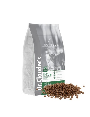 Dr.Clauder’s High Premium Outdoor 1,5 kg | Cibo secco per gatti attivi outdoor