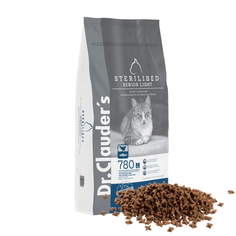 Dr.Clauder’s High Premium Sterilized Senior Cat 400g | Crocchette per gatti sterilizzati maturi