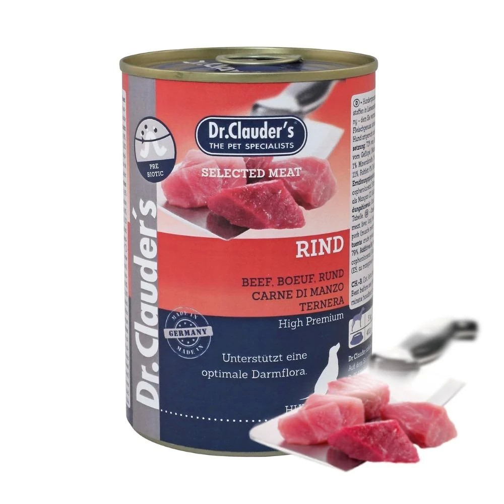 Dr. Clauder's Selected Meat Manzo 400g | Umido Grain Free