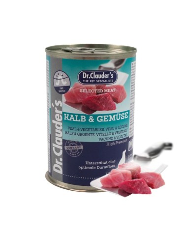Dr. Clauder's Selected Meat Vitello e Verdure 400g | Grain Free