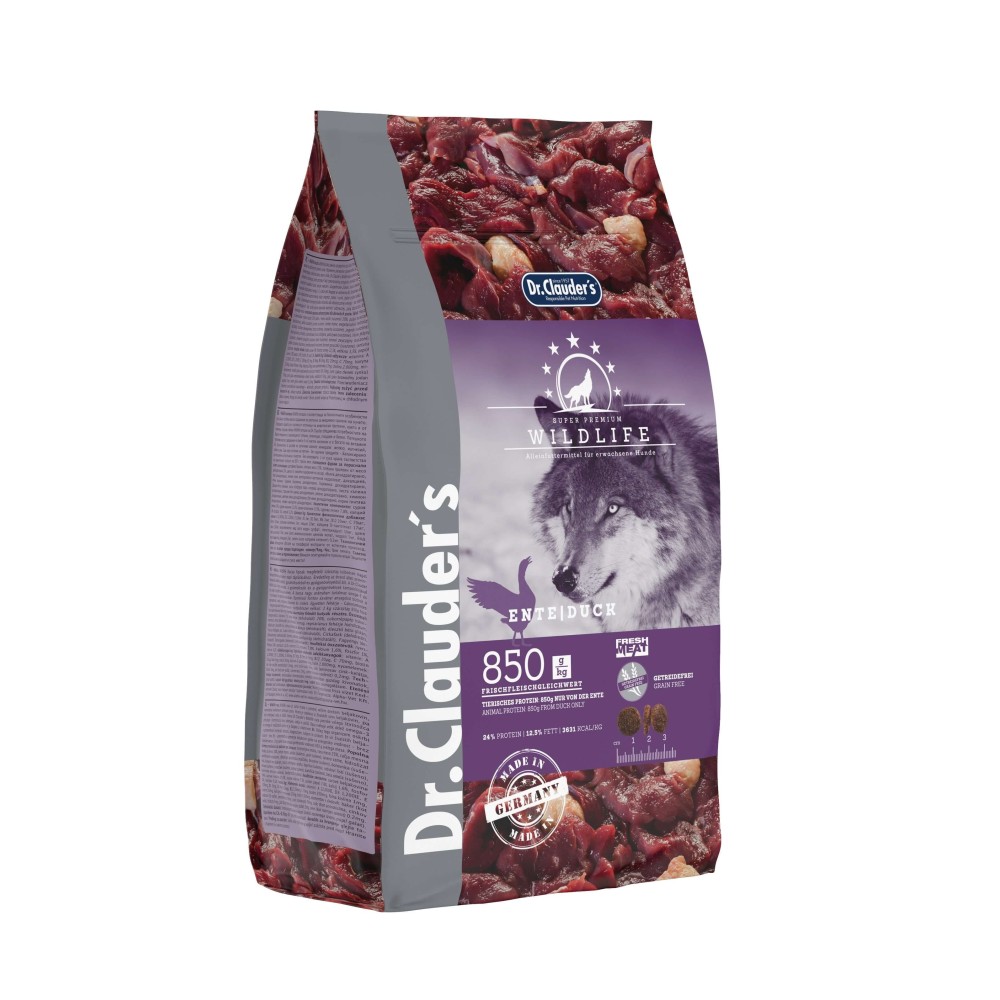 Dr. Clauder's Wildlife Anatra 2kg | Crocchette Grain Free