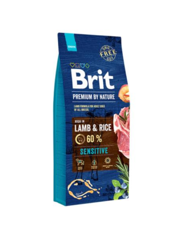 Brit Sensitive Agnello 15KG – Cane Adulto con Intolleranze