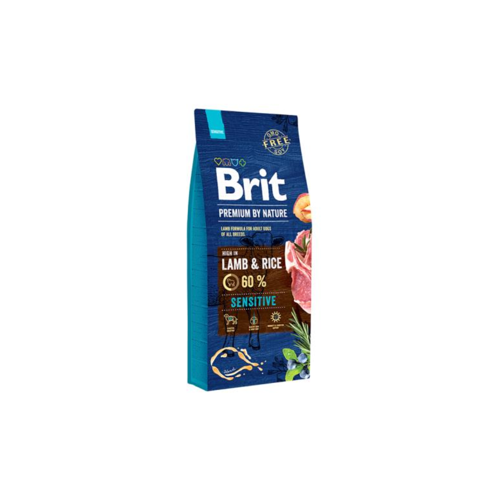 Brit Sensitive Agnello 15KG – Cane Adulto con Intolleranze