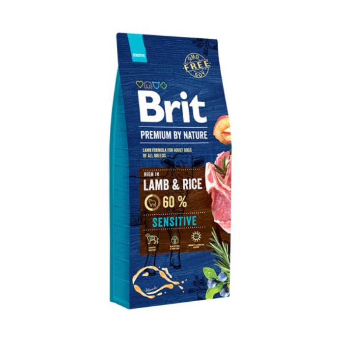 Brit Sensitive Agnello 15KG – Cane Adulto con Intolleranze
