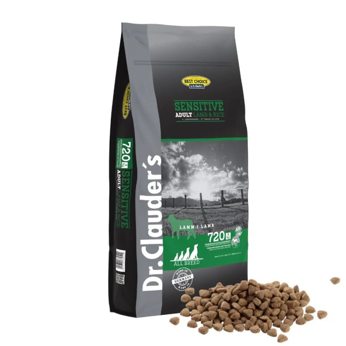 Dr. Clauder's Best Choice Agnello e Riso 12,5kg | Gluten Free Detox