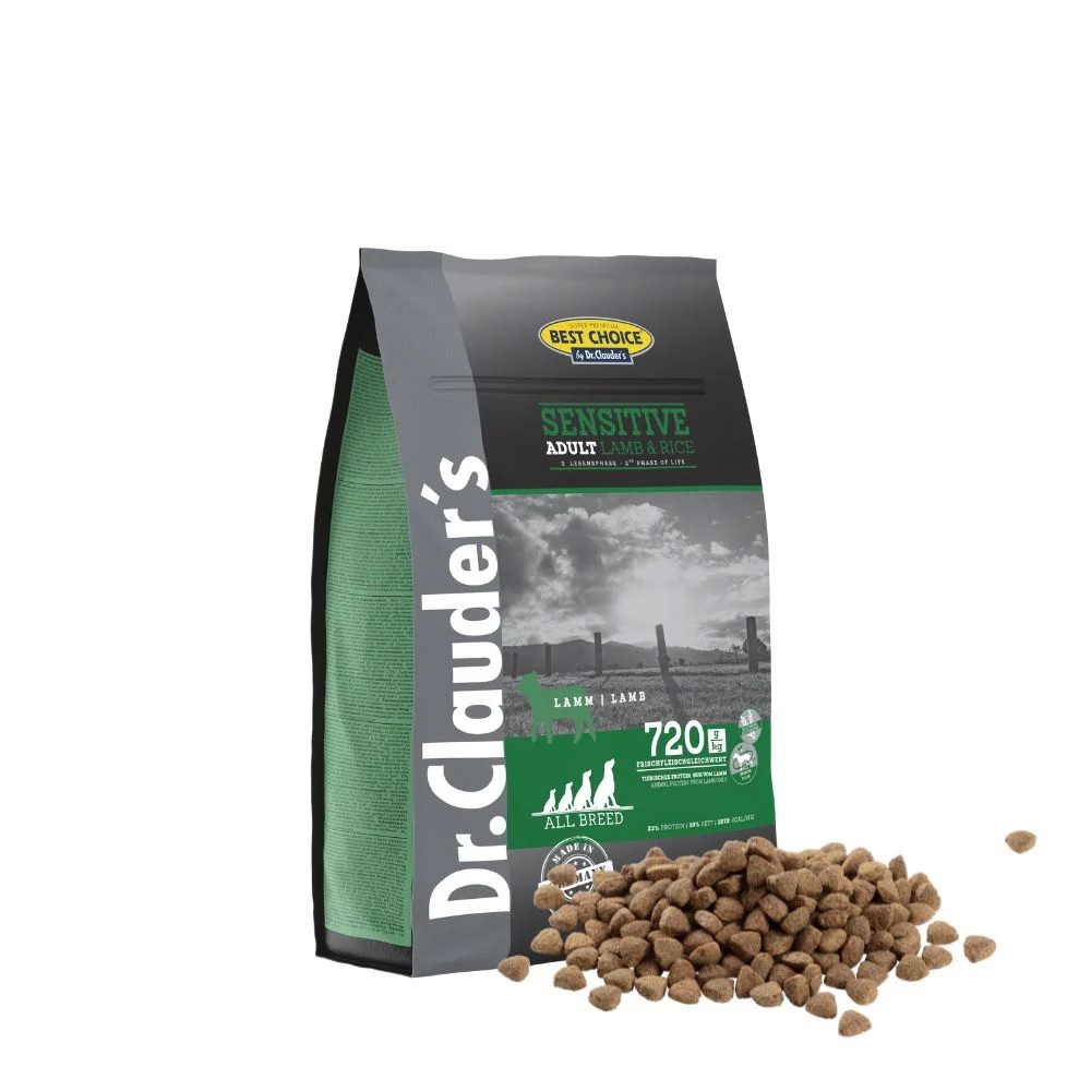 Dr. Clauder's Best Choice Agnello e Riso 350g | Gluten Free Detox