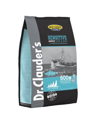 Dr. Clauder's Best Choice Pesce e Riso 4kg | Gluten Free Omega