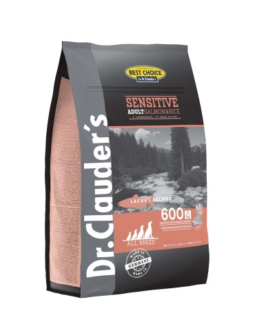 Dr. Clauder's Best Choice Salmone e Riso 4kg | Gluten Free Omega