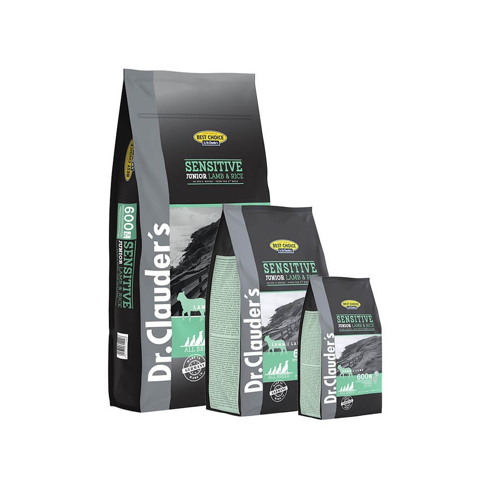 Dr. Clauder's Best Choice Junior Agnello e Riso 12,5kg | Gluten Free