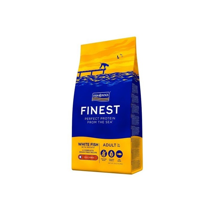 Fish4Dogs Finest Pesce Bianco Large Kibble 12kg | Grain Free