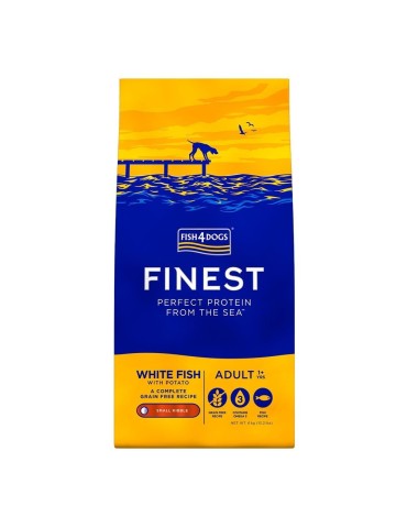 Fish4Dogs Finest Pesce Bianco Small Kibble 1,5kg | Grain Free