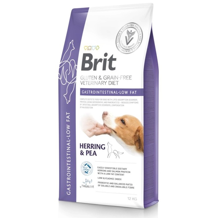 Brit Veterinary Diet Gastrointestinal Low Fat 12kg | Pancreatite Grain Free