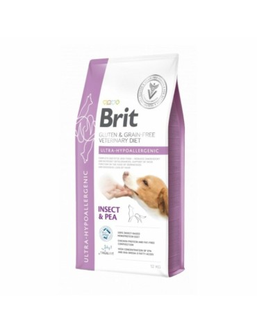 Brit Veterinary Diet Ultra-Hypoallergenic 2kg | Insetti Grain Free